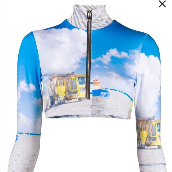 Natasha Zinko Cropped long- Sleeve - Picture 1 of 1